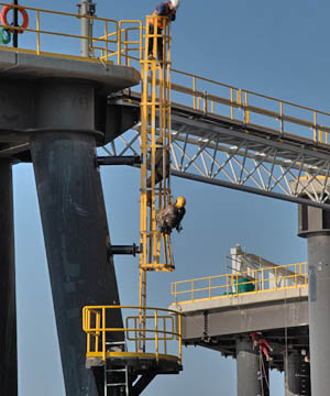 Réalisation système de protection cathodique quai de servitude